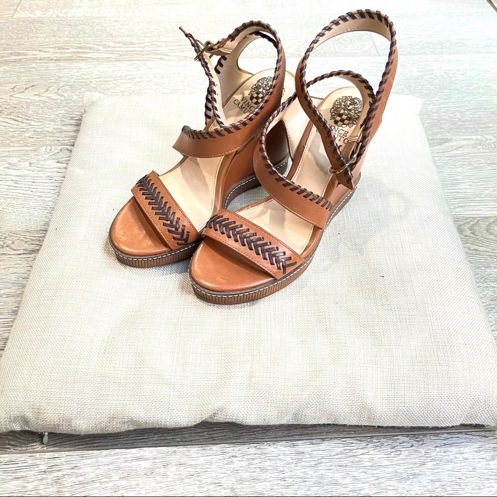 Vince Camuto Leather Ivanta Wedge